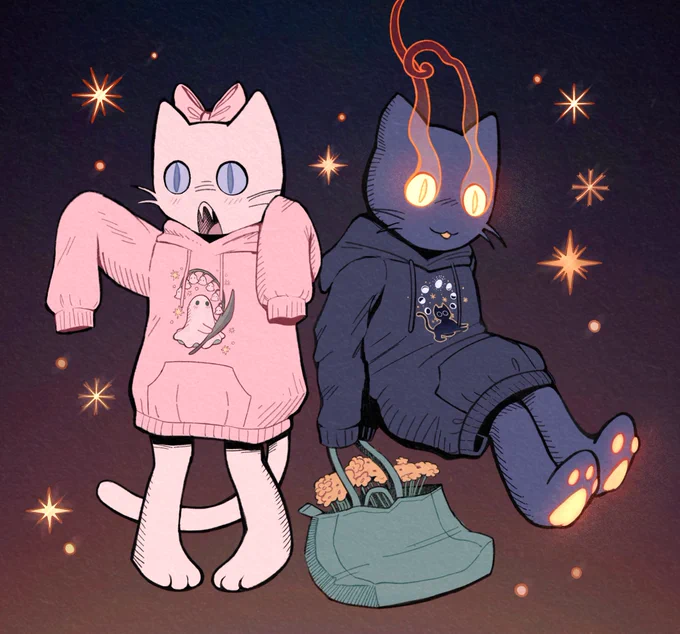 spooky kitties