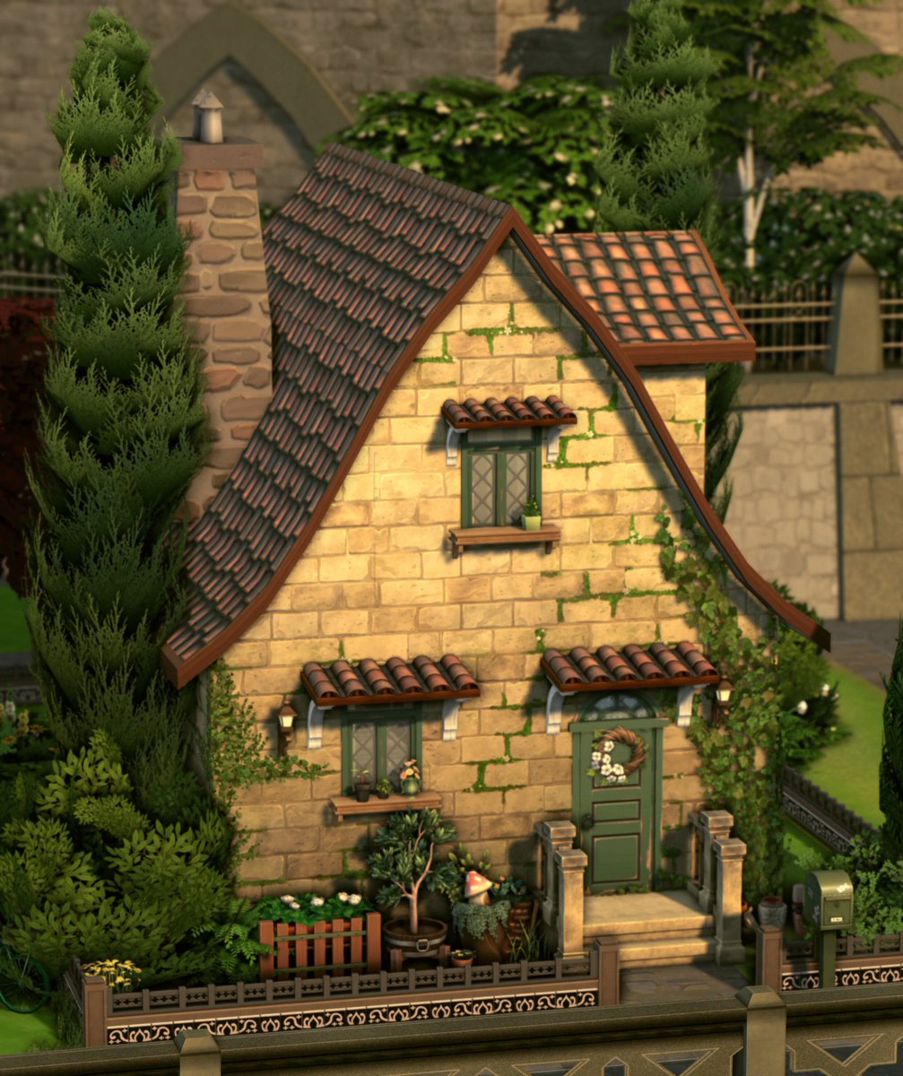 sliceoflifesims's tweet image. A WIP for Widenburg - 🍃