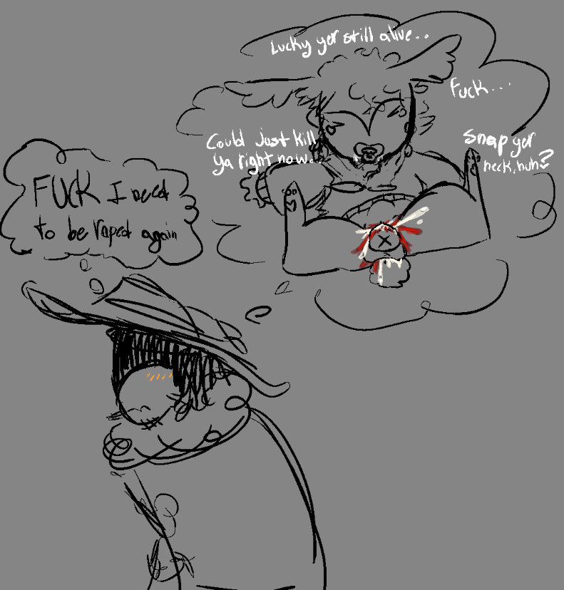 mathi2414159's tweet photo. cw: rape, csa
.
.
.
.
sick fantasies. sick memories. (im projecting lol…) #prosaken https://t.co/Oi5flbCG8d