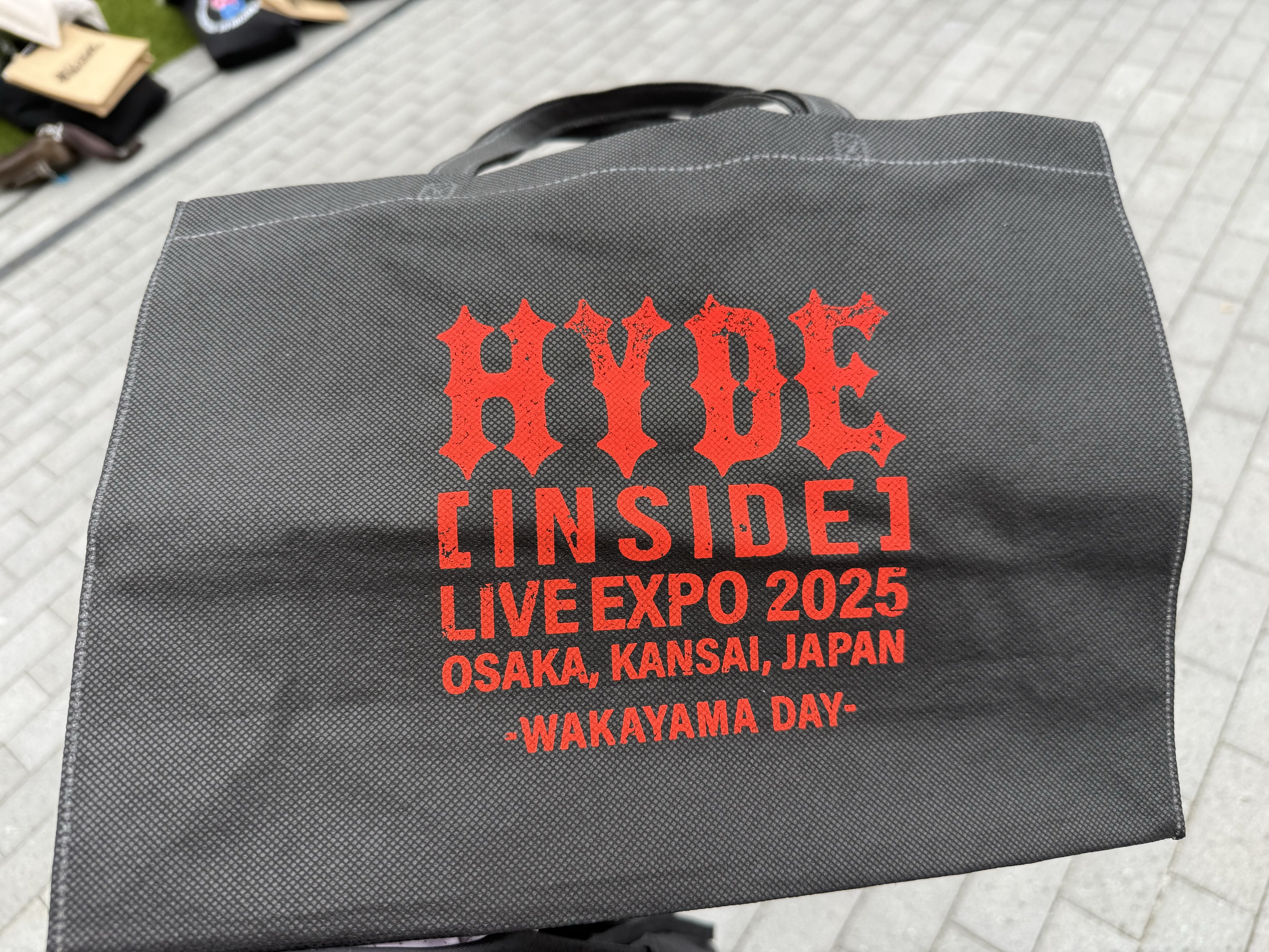 HYDE SMH 2025 特典バッグ HYDE SMH 2025 特典バッグ