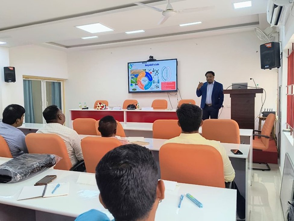 haimwater's tweet photo. Just completed a 2-week workshop at Tamil Nadu Agricultural University, India, under the Tamil Nadu Irrigated Ag. Modernization Project! Thanks to all for vibrant discussions on sustainability, precision ag, advanced tech, and new farming frontiers. #SmartAg #TNAU #UAV #AgTech https://t.co/qg0yJ9rGY7
