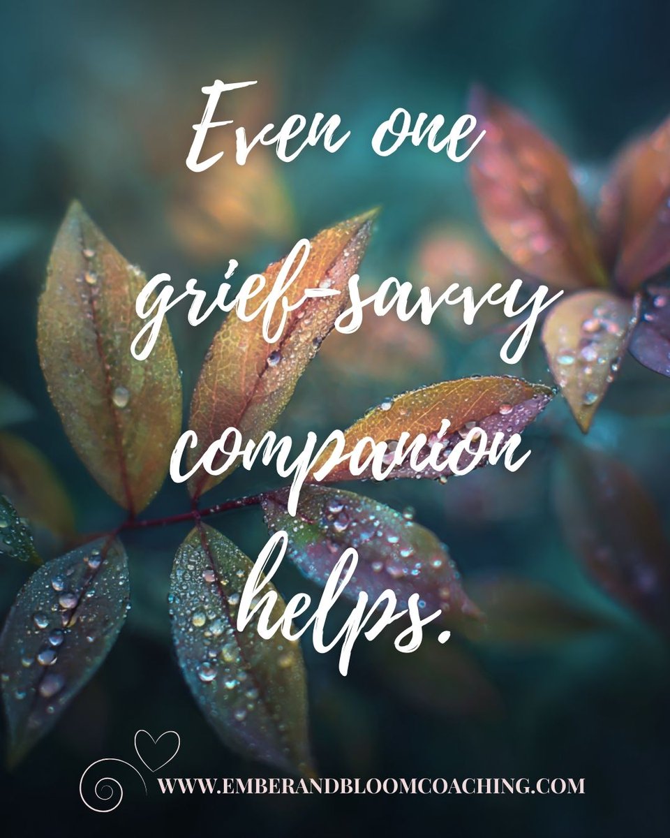 Ember & Bloom Coaching for Widows tweet media