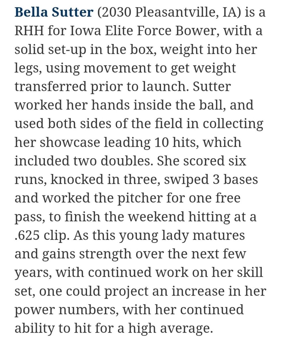 Bella Sutter tweet media