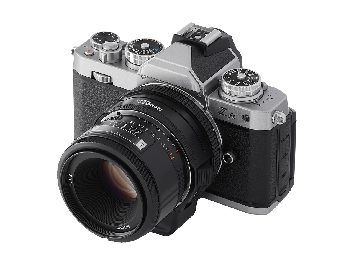 dc_watch's tweet image. DタイプニッコールレンズでAFが可能　モーター内蔵のニコンZボディ用マウントアダプター　MonsterAdapterから「LA-FZ1」が発売 dc.watch.impress.co.jp/docs/news/2052…