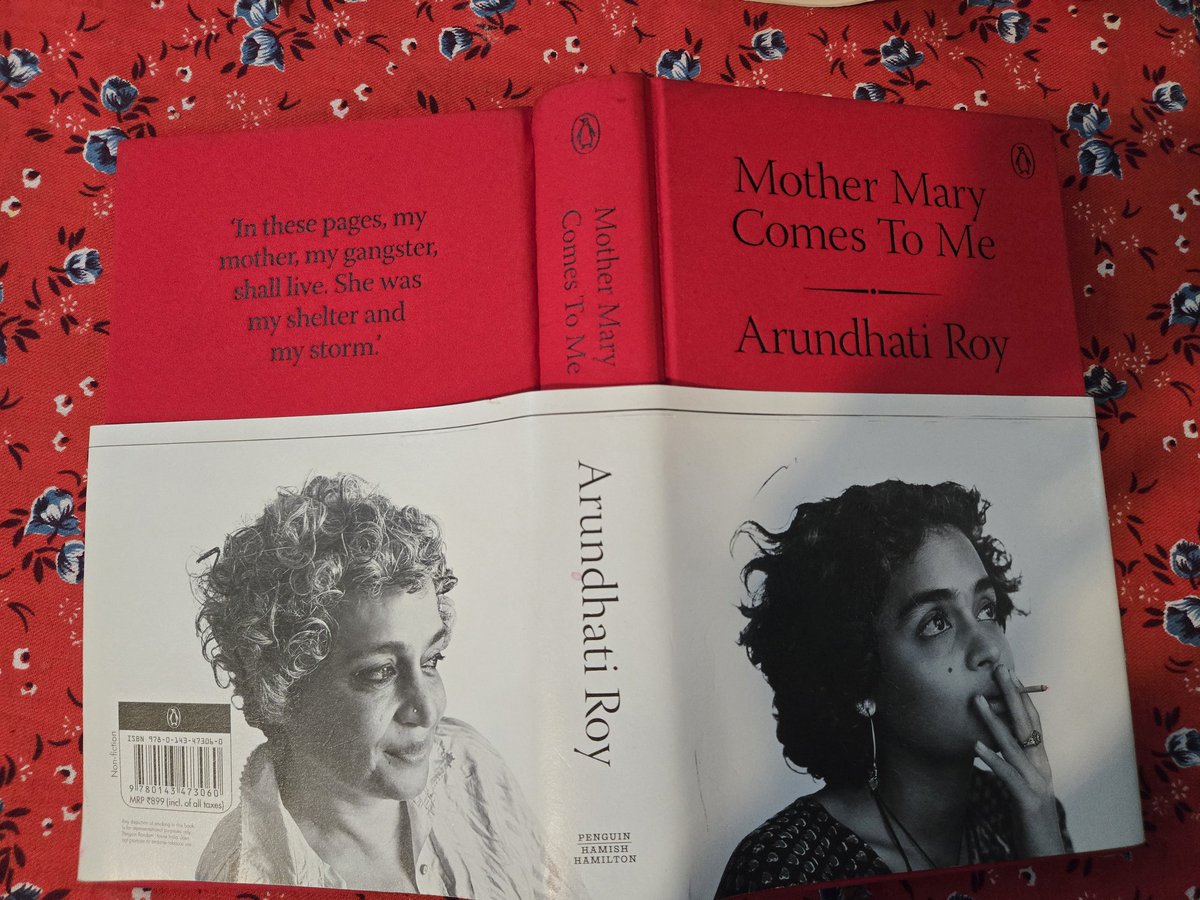 Celebrated writer Arundhati Roy's latest book " Mother Mary Comes To Me " , a memoir, was a great reading in Bada Dashain ( Vijaya Dasami ) holidays. Best part of Arundhati's writing is there is no boundary between fiction and non-fiction.

For me , her Booker winning novel "The