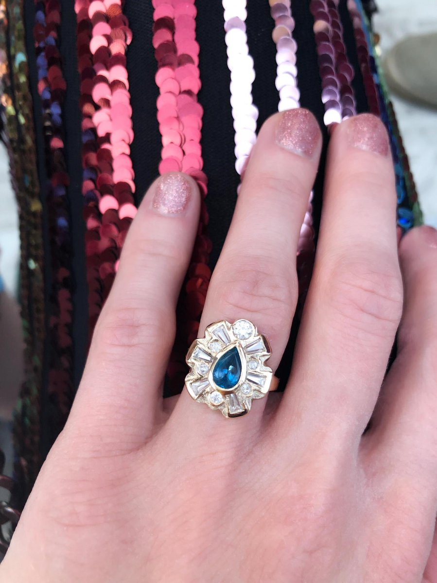 swiftbunnies's tweet image. I always watched others play the game of asking which era their engagement ring represented, but I never felt like I could fit in … until now. I do believe mine is #TSTheLifeofaShowgirl
