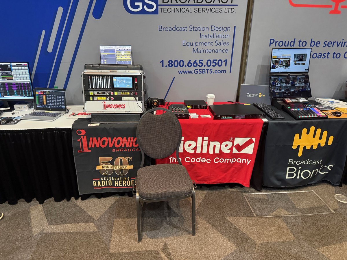 Tieline's tweet photo. Some pics from another fantastic #WABE convention this year. Thank you to everyone involved for a fantastic event. #Tieline #GSBroadcastTechnicalServices #GSBroadcast @WABE_Convention https://t.co/PhvqG3RZ1b