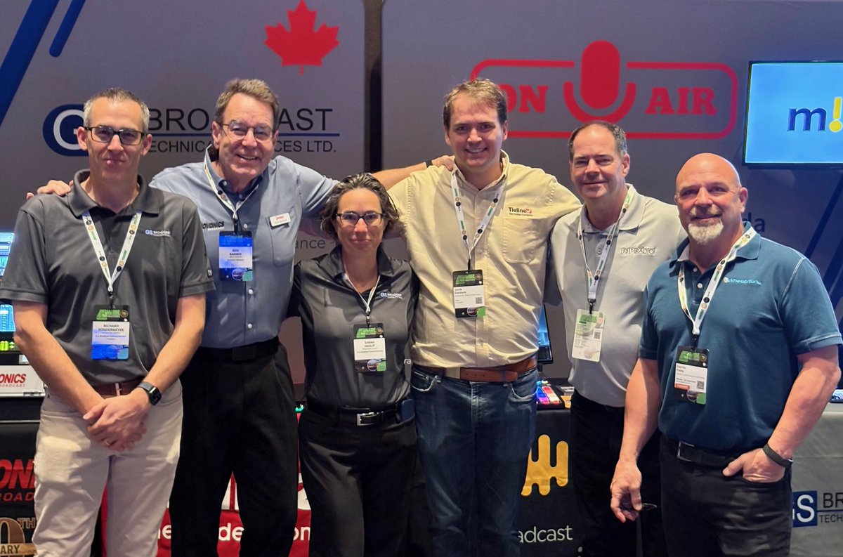 Tieline's tweet photo. Some pics from another fantastic #WABE convention this year. Thank you to everyone involved for a fantastic event. #Tieline #GSBroadcastTechnicalServices #GSBroadcast @WABE_Convention https://t.co/PhvqG3RZ1b