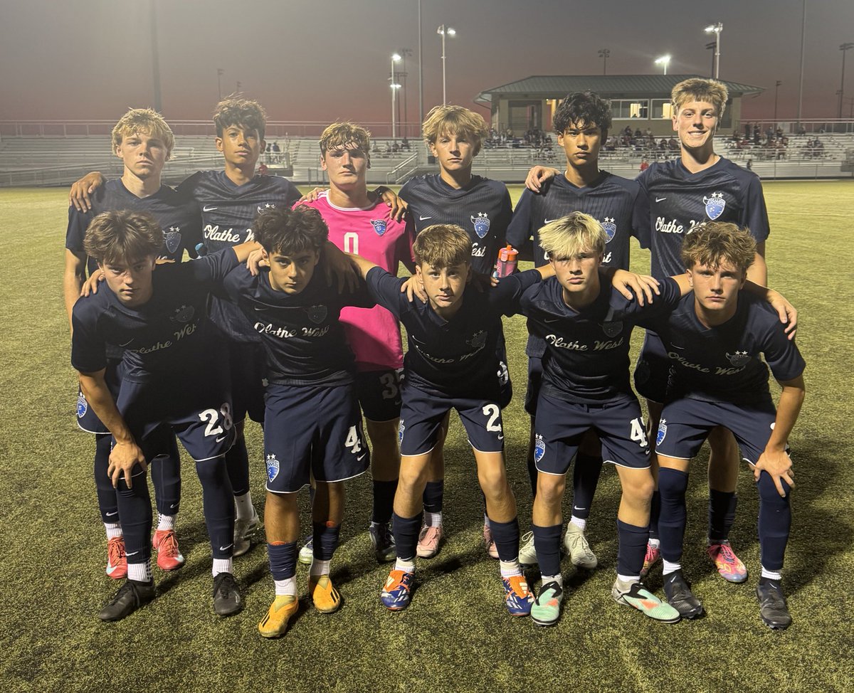 JV bounces back with 7-0 W v Lawrence to move to 8-1 on the season! Well done boys! Goals: Peck, Friesen, Swank, Hernandez, Perez, Corbin 2. Assists: Swearingen, Miller, Perez 2, Corbin <a href="/MattTrumpp/">Olathe West Soccer</a> <a href="/aweb9/">Andy Weber</a> <a href="/ADButlerOW/">ADButlerOW</a>