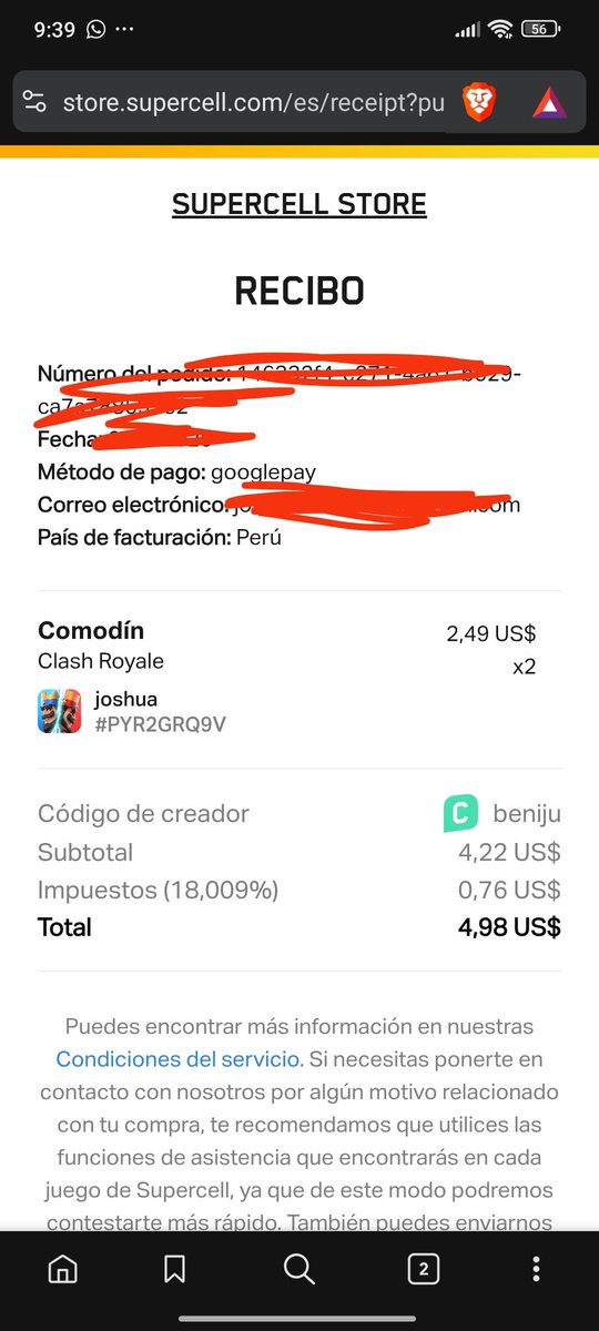 378Bit's tweet image. Aquí apoyando al mejor youtuber de Clash @BENIJU03