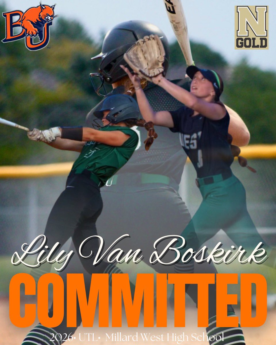 Committed!! 🧡

We would love to welcome Lily Van Boskirk to Baker U and our ‘26 class! We are excited to have you! 😺🧡#jOURney #btid