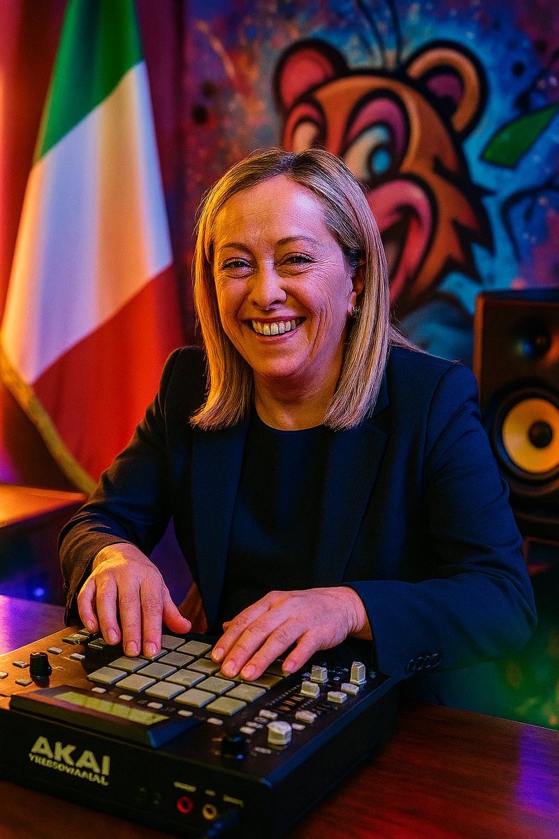 Drop BEATS not BOMBS.

<a href="/GiorgiaMeloni/">Giorgia Meloni</a> we ask Peace.