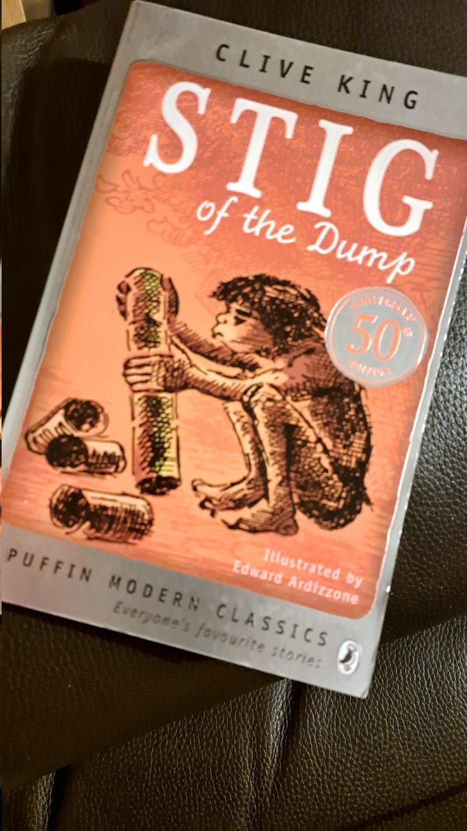 em_nightreader's tweet image. Sometimes, you come across a 'must reread' in a charity shop.
I loved this as a kid and am delighted to have come across it 😀 99p bargain, i think !
Do you remember this one ?
STIG OF THE DUMP ❤️