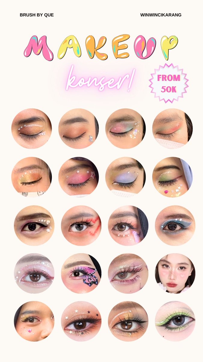 brushbyque's tweet photo. annyeong engene ✨
BBQ open jasa makeup &amp; hair do di konser SECTOR K day 1 &amp; day 2 yaa 🫶🏻
bisa hotel service jugaa! cusss yg mau tanya tanyaa bisa langsung dm aja yaaa 🥰 #SectorK2025 #makeupkonser https://t.co/9DZ2eCMu4j