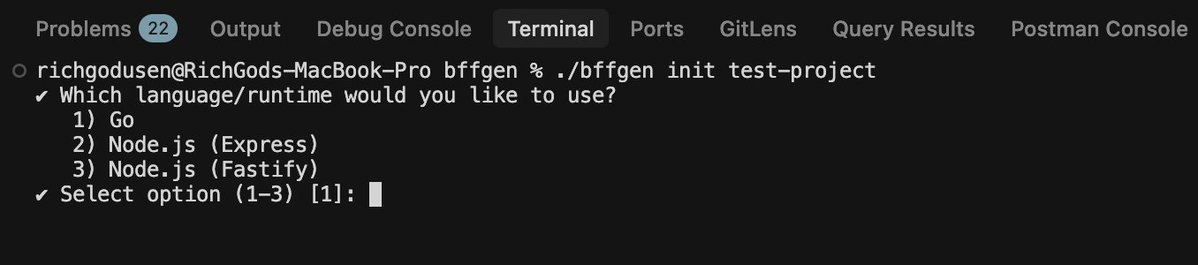 riichgod_'s tweet image. So far, I have  adapted this more and more towards usecases that will make work easier for me in the near future.

#buildinpublic #bffgen #developerexperience