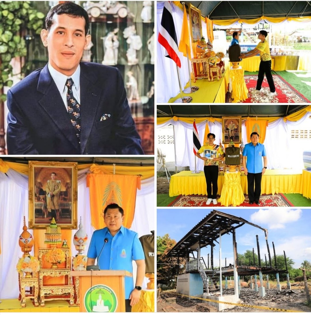 Shi_147's tweet photo. 🔸💛๒ ตุลาคม ๒๕๖๘ พระบาทสมเด็จพระเจ้าอยู่หัว โปรดเกล้าฯให้มูลนิธิราชประชานุเคราะห์ฯ เชิญ​สิ่งของพระราชทานไปมอบให้แก่ นายธนชาติ ดาวเรือง อายุ ๓๐ ปี ราษฎร์ผู้ประสบอัคคีภัย ​เลขที่ ๕๐/๑ ม.๕ ต.เขาพระงาม  อ.เมืองลพบุรี จ.ลพบุรี ที่เกิดเหตุ​อัคคีภัย​
#เรารักสถาบันพระมหากษัตริย์ https://t.co/0qGaOjBq8G