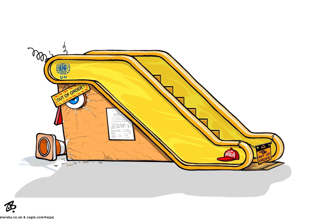 LtsFlwr70's tweet image. #DonaldTrump #UN #Escalator