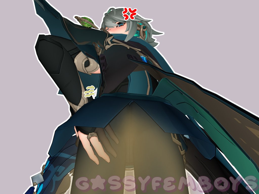 GassyFemboys's tweet image. First MMD fart edit |Alhai/tham|

Currently using an underpowered laptop 😔✌

#male #fart #stomachache