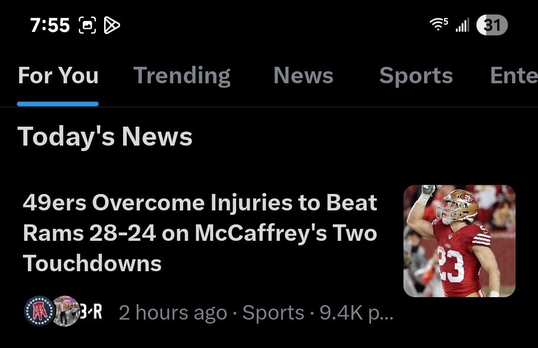 Classical_Steam's tweet photo. Um... no i don't think so
#Rams #49ers #NFL https://t.co/UDqI7fsVv6
