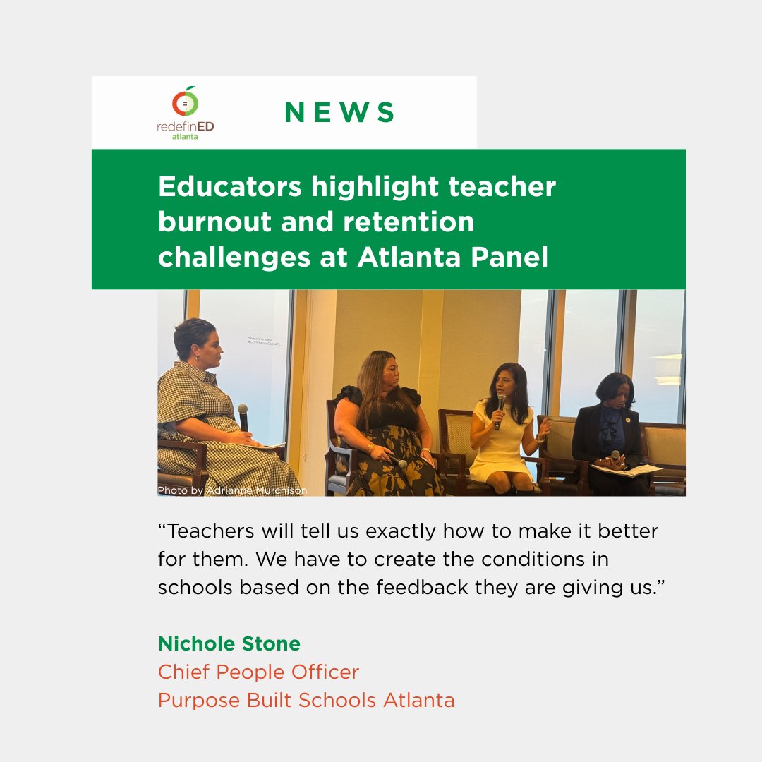 The <a href="/SaportaReport/">SaportaReport</a> highlighted #ACityChanging speaker series on teacher burnout &amp; retention. 💡 Educators shared why supporting teachers is key to student success.

Read more via The Saporta Report: tr.ee/IqjVB1