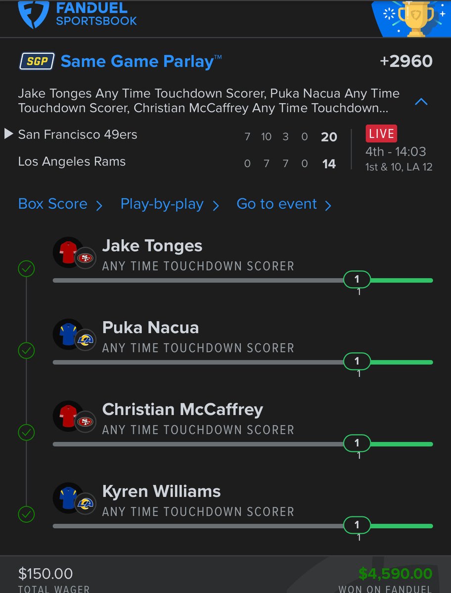 MndOvrMny's tweet image. $100 TO 2 PEOPLE WHO LIKE/RT❤️ 

+2960✅ 4 LEG TD LAY CASHED FOR THE FREE 💎💎

TAP IN TO VIP THIS SEASON FOR $5 LIMITED TIME OFFER⬇️
dubclub.win/r/p/pri-9smsx/…