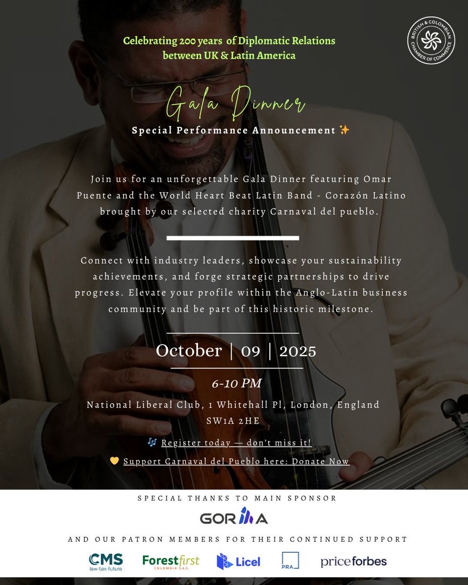 The British and Colombian Chamber of Commerce tweet media