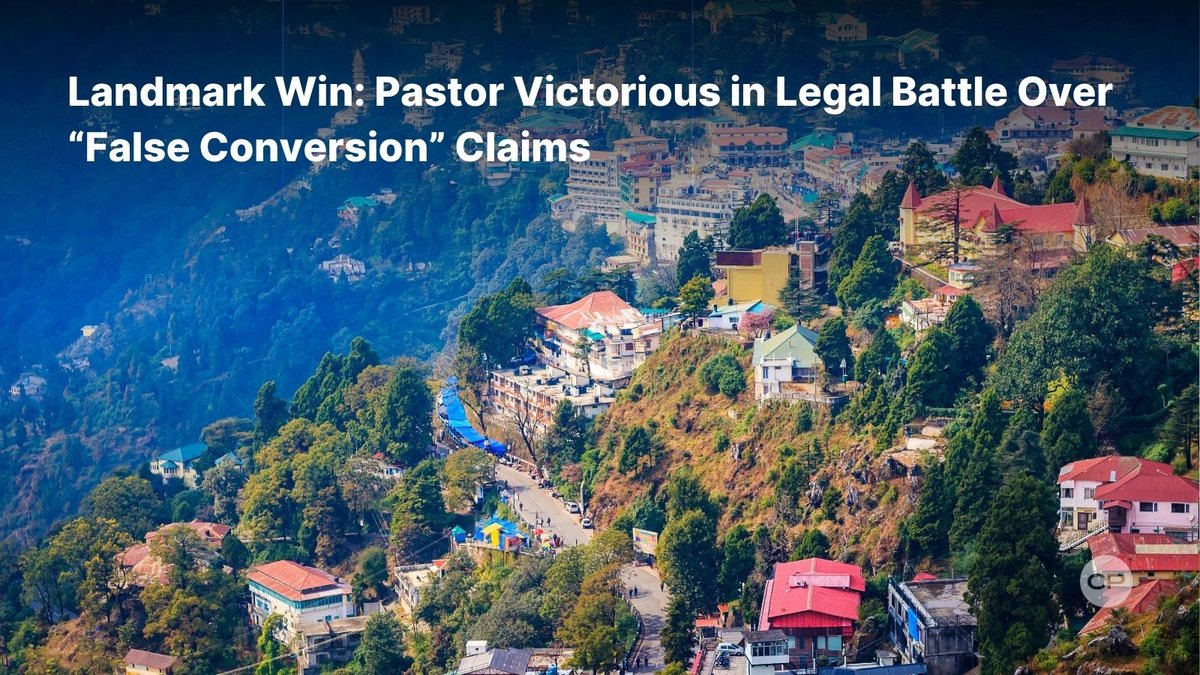 ChristianPost's tweet photo. A pastor wins a landmark case defending against “false conversion” accusations—strengthening church autonomy and religious rights.  
#LandmarkCase #ReligiousFreedom #PastorWin #CourtRuling #FaithAndLaw
🔗 https://t.co/ngczlL89Hu https://t.co/ThgUkphRhM