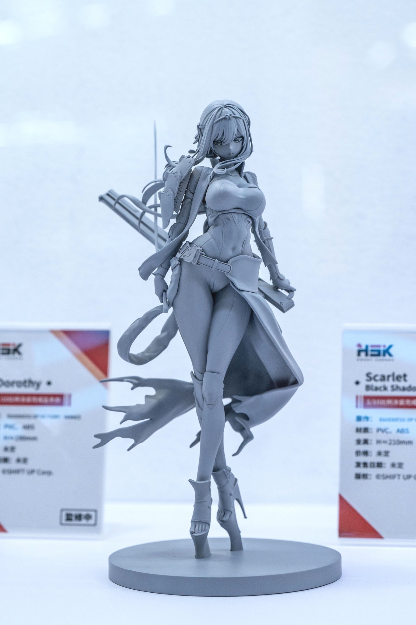 NIKKE 紅蓮 SCARLET 1/7スケールフィギュア Amazon | 勝利の女神 NIKKE 紅蓮 1/7スケール プラスチック製