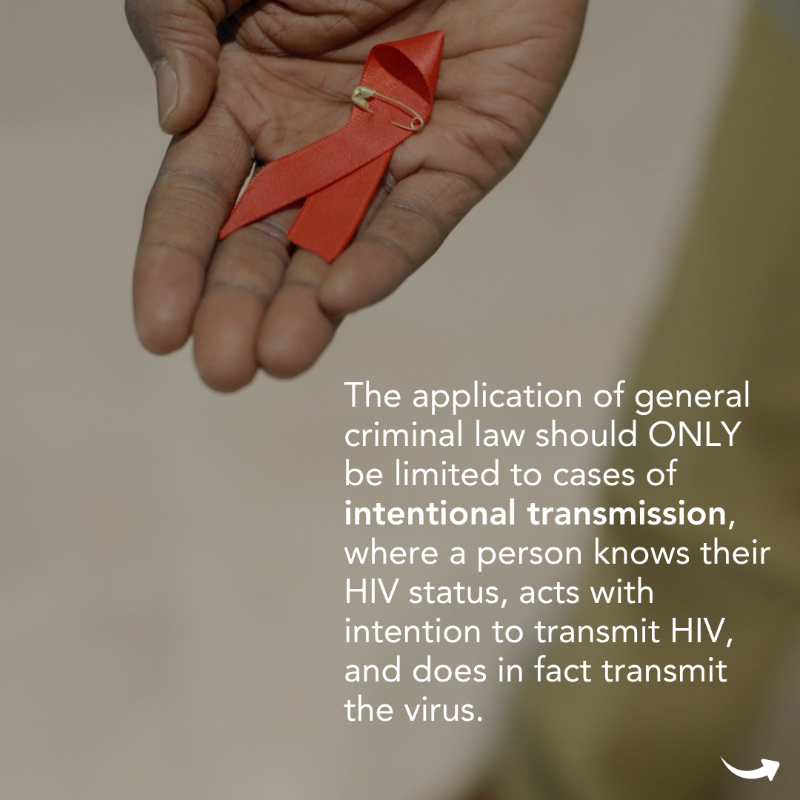 UNAIDS's tweet photo. HIV criminalization harms the HIV response. Fear of prosecution or punishment can stop people from getting tested or treated. Yet, these laws still exist around the world. 

👉 Swipe to learn more about HIV criminalization, and why it must end. 

https://t.co/2xuJRQt8Qn