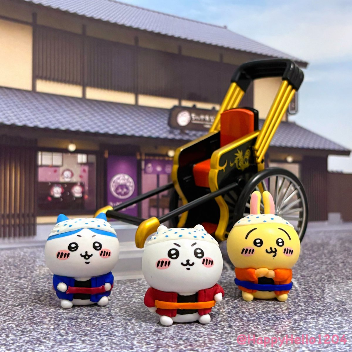 川越の新ぬいぐるみ❗️
買いに行きたい✨
そして自作のコレと並べて撮りたい。

#ちいかわ