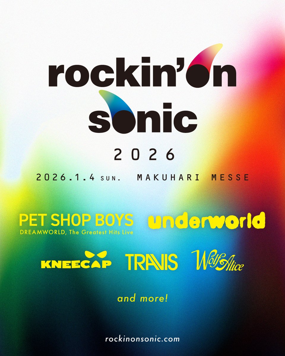 【SONIC RADIO⚡️ <a href="/InterFM897/">interfm</a>】

／
本日18:00〜オンエア📻
＼

特集は、
ニューイヤー洋楽フェス rockin’on sonic🙌
第一弾出演アーティストとして発表された
PET SHOP BOYS・UNDERWORLD・KNEECAP・TRAVIS・WOLF ALICEの5組を深掘りします📻

DJ：Shaula
出演：クリエイティブマン 平山
#SR897