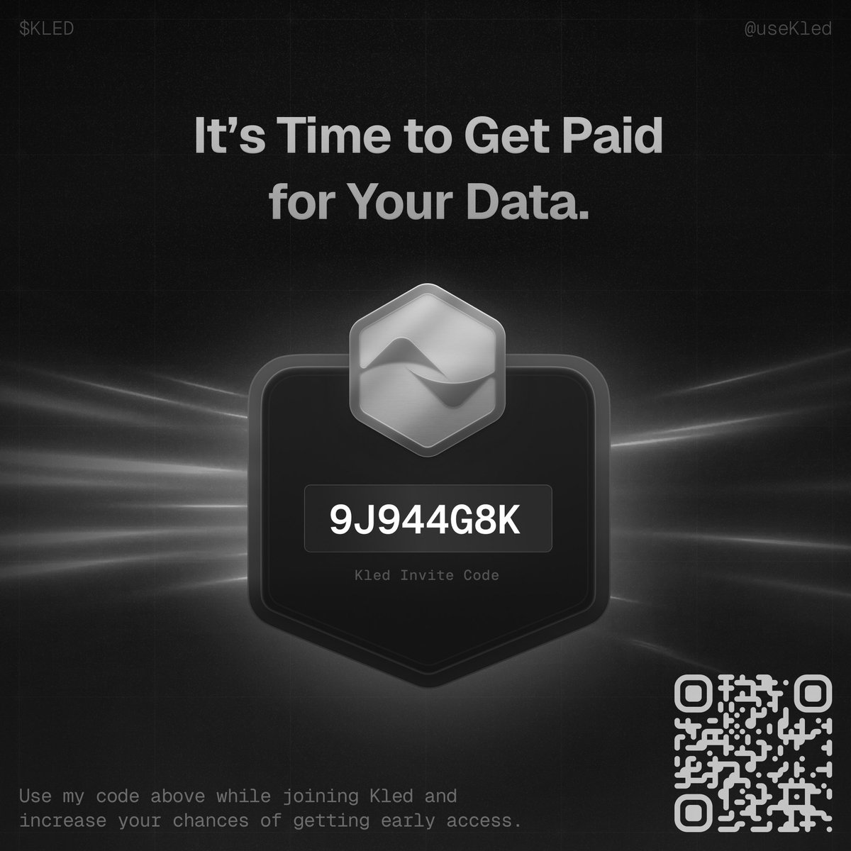 Out of Sol for trenching?

$KLED literally pays you for everything you do, your data, surveys and more 

If you need an INVITE Code use this one:

9J944G8K