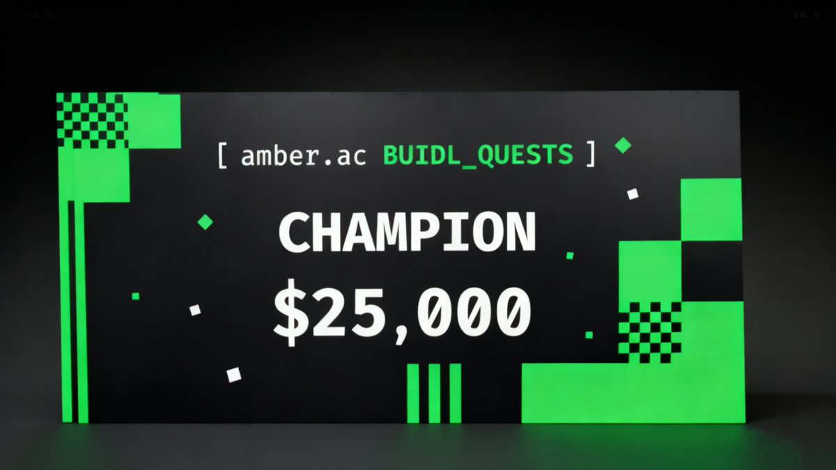 非常激动地和大家分享 🎉

在 <a href="/amber_ac_/">amber.ac</a> BUIDL_QUESTS 2025 AgentFi 黑客松线下路演中，XHunt 斩获第一名！

同时，我们还拿下了 「BGA 最受欢迎奖」🏆

这是 XHunt 的里程碑时刻 🚀 但这只是起点。

我们将继续打造大家的 AI Co-Pilot，连接 KOL 与优质项目，带小伙伴们发现更多有价值的机会！