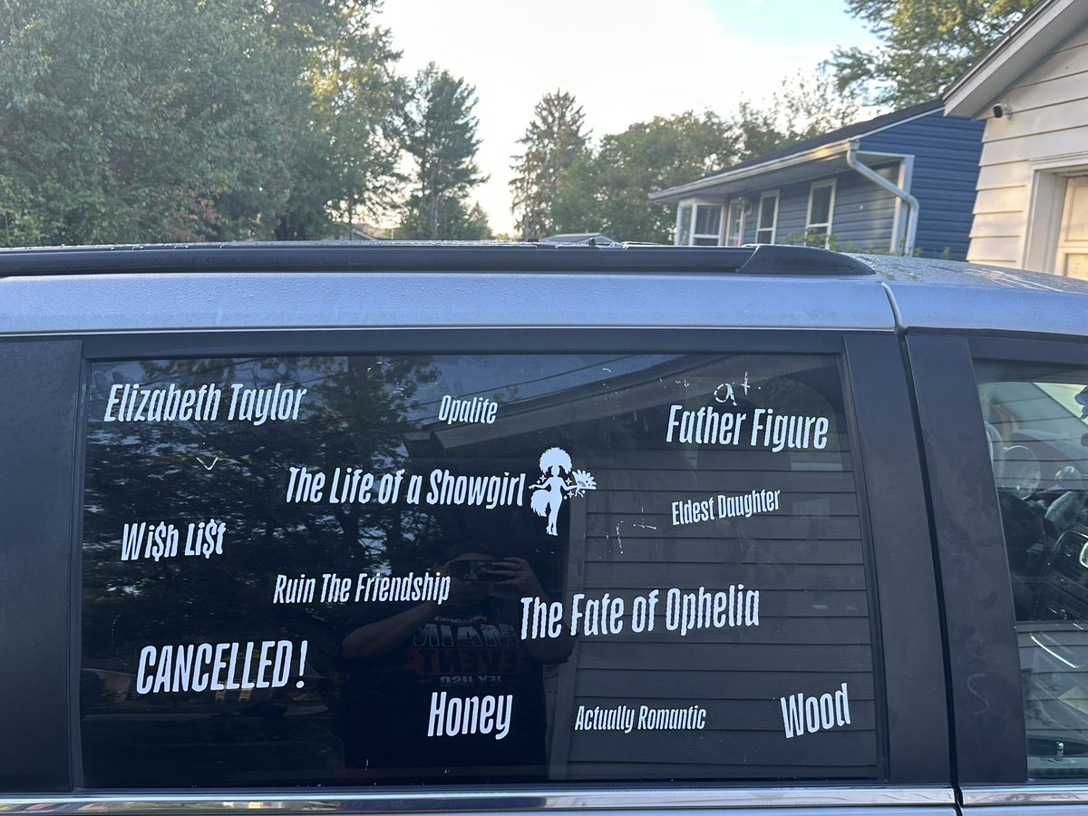Danielle71690's tweet photo. LESS THAN AN HR TO GO CANNOT WAIT  AND MY SWIFTIE VAN IS LIFE OF A SHOWGIRL READY!!!! @taylorswift13 @taylornation13  IM SO READY FOR IT!!!!! CANT WAIT TO STREAM ON @amazonmusic https://t.co/0S1BzuVRfQ