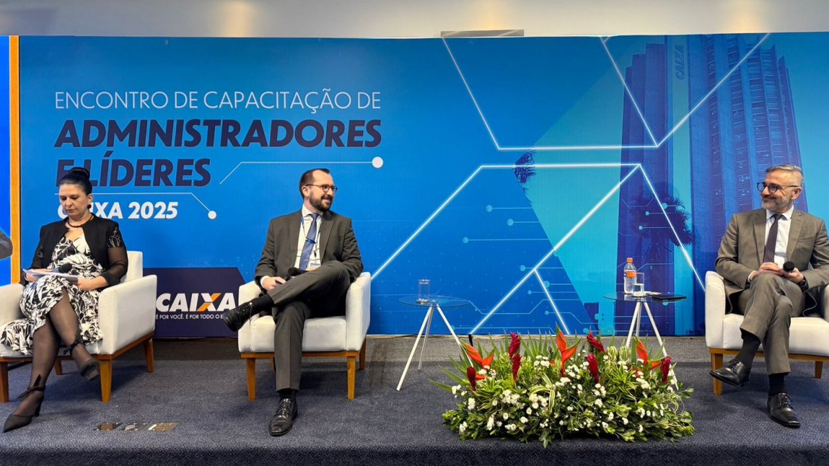 AndreaThomeGRCI's tweet image. Participação como painelista do “III Encontro de Capacitação de Administradores e Líderes CAIXA 2025”, no painel sob o tema "Como liderar com segurança e estratégia na era da informação".
#GestãoDeRiscos #Cibersegurança #TransformaçãoDigital #Governança