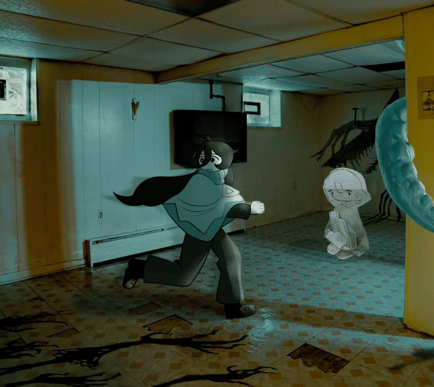 Blueberry_Nee's tweet photo. Little thing made in Photoshop(NO AI)  (‾◡◝) I used a lot of images. 4545 is always lost in strange places. I wonder what their next destination will be?

#myoc #infinityhotel #backrooms #shijugoshijugo #digitalart  #weirdcore https://t.co/oxacFL8Oia