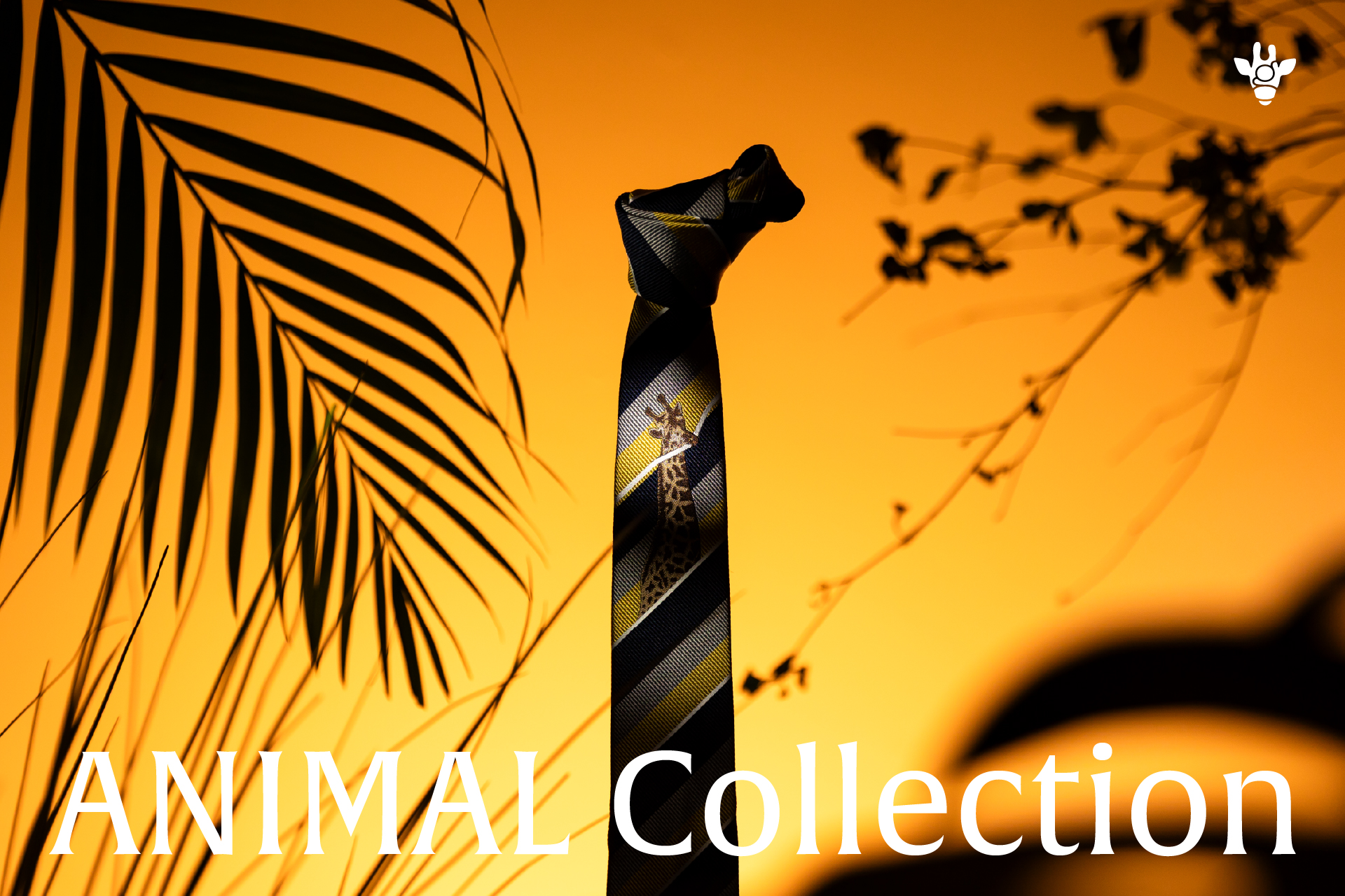 【未使用品】giraffe ジラフ ワッペン モチーフ ネクタイ giraffe】ネクタイ☆立体ワッペン☆ジラフ☆黒 - メルカリ