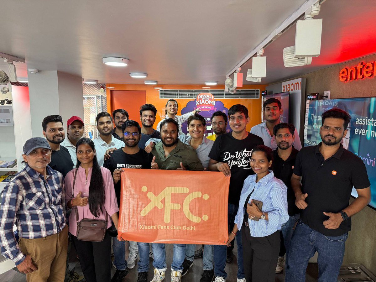 MDTechIndia's tweet photo. Happy to participate in #BigDealwishes fun activity organised by @XiaomiIndia at @MiHomeIN M2K Rohini along with @xfcdelhi 
Also a big thanks to XFC Delhi president @ABHI_kiyoshi https://t.co/c4fDiPtoRj