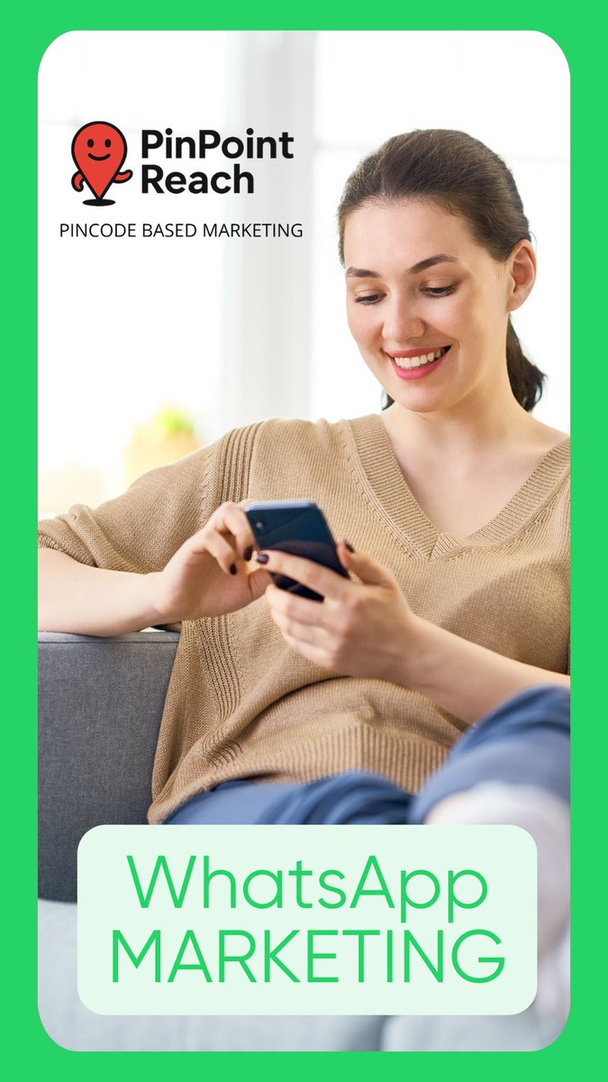 🎯 Target the right customers at the right place.
With PinPoint Reach, run pincode-based WhatsApp campaigns and maximize ROI.
#PinPointReach #WhatsAppMarketing #TargetCustomers #StarDotStar