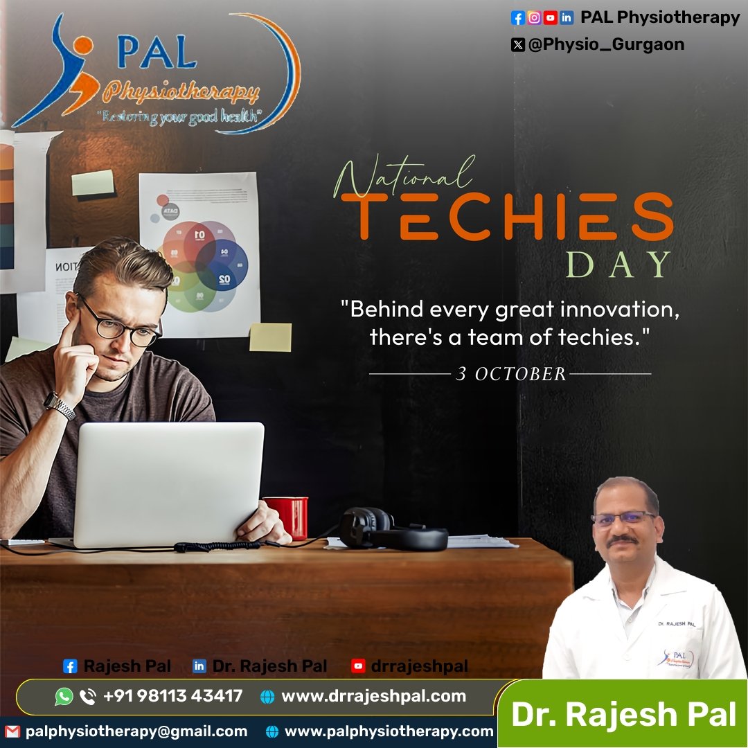 National Techies Day !
 
 To all the techies out there, keep innovating and inspiring!
.
#NationalTechiesDay #TechiesDay #TechInnovation #TechCommunity #TechSkills #TechLeaders #DigitalWorld