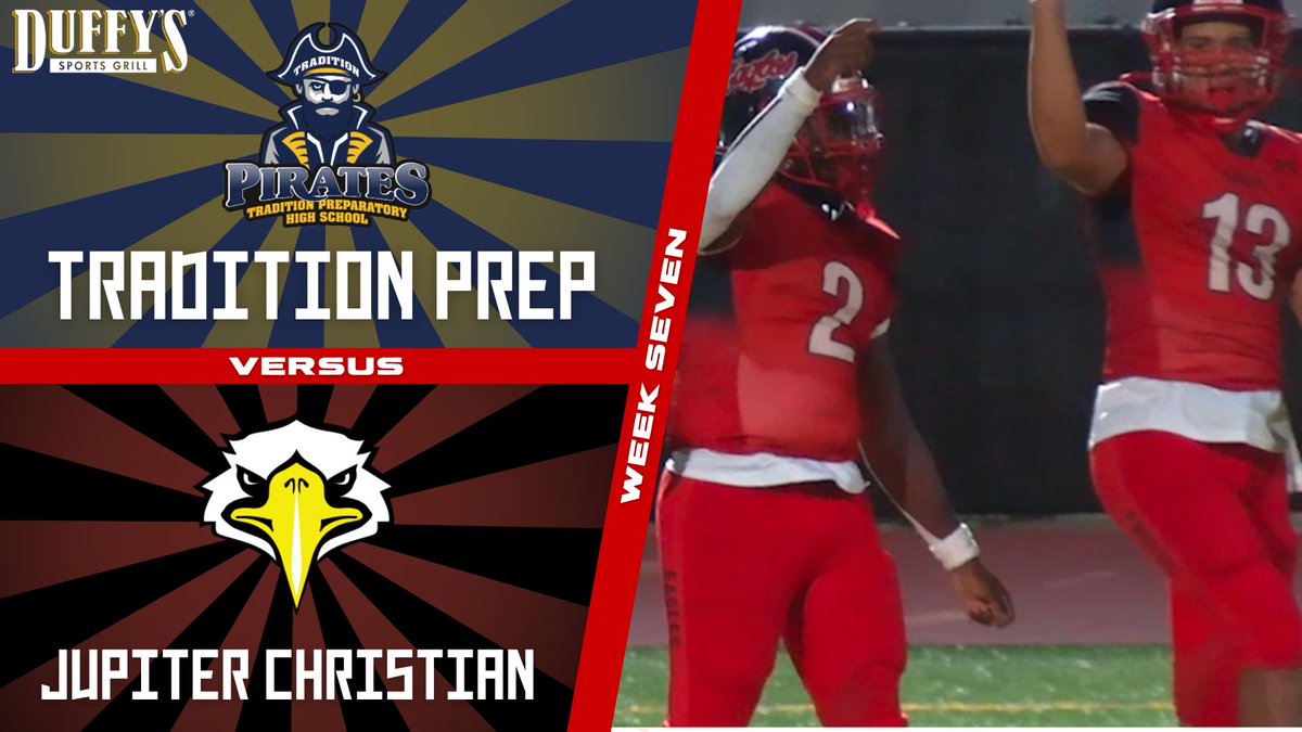 ESPNTop63's tweet image. FINAL: Jupiter Christian (6-1) cruises past Tradition Prep 48-7 👊🦅
The Eagles opened with 4 straight touchdowns and a 29-0 halftime lead at home.

@JCSEaglesFB @TradPrepfb 

HIGHLIGHTS: youtu.be/IGvy29x-t2k