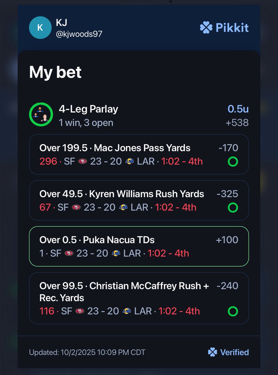 Kaleb Woods tweet media