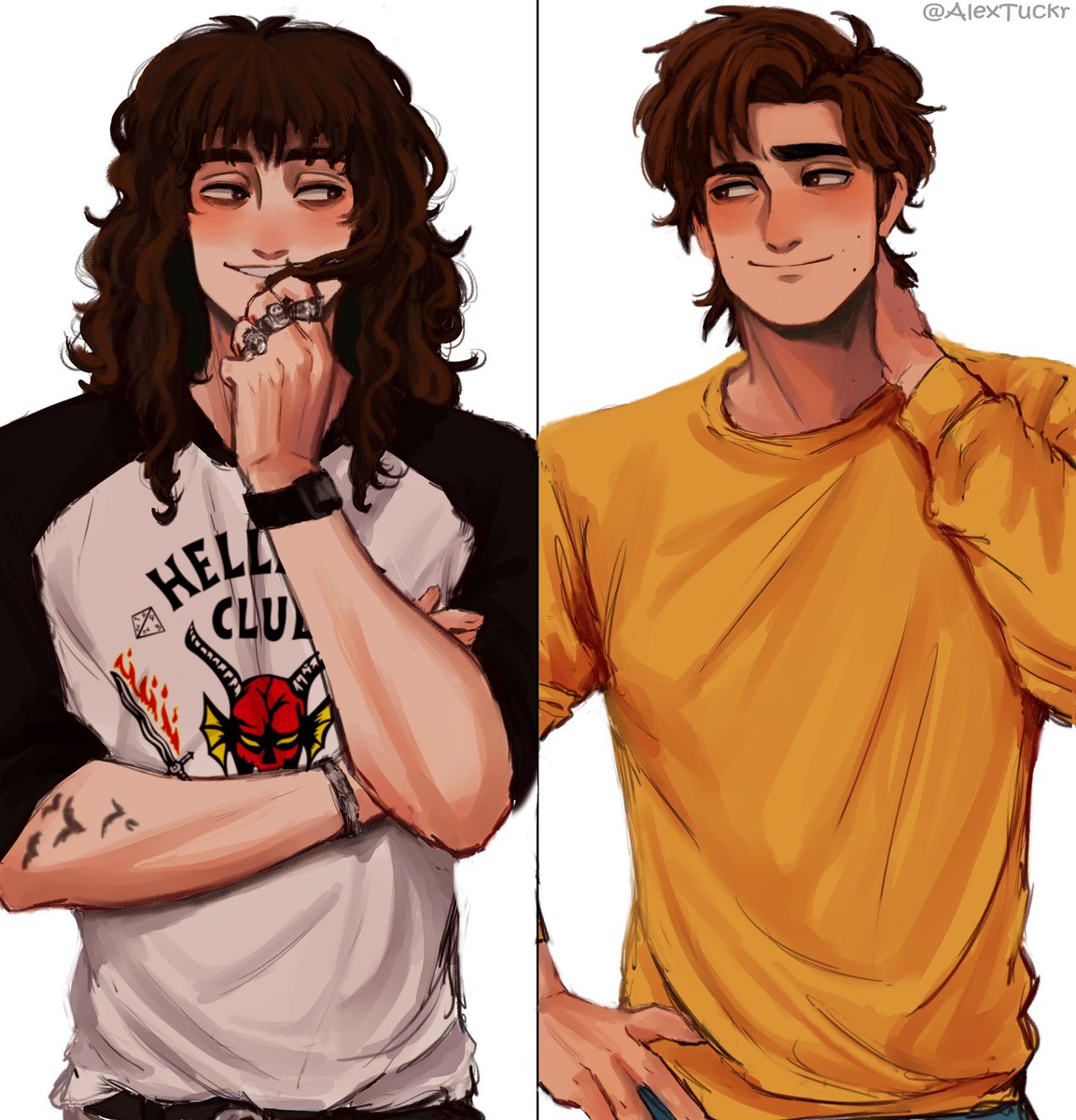 I love fixing old art  #steddie