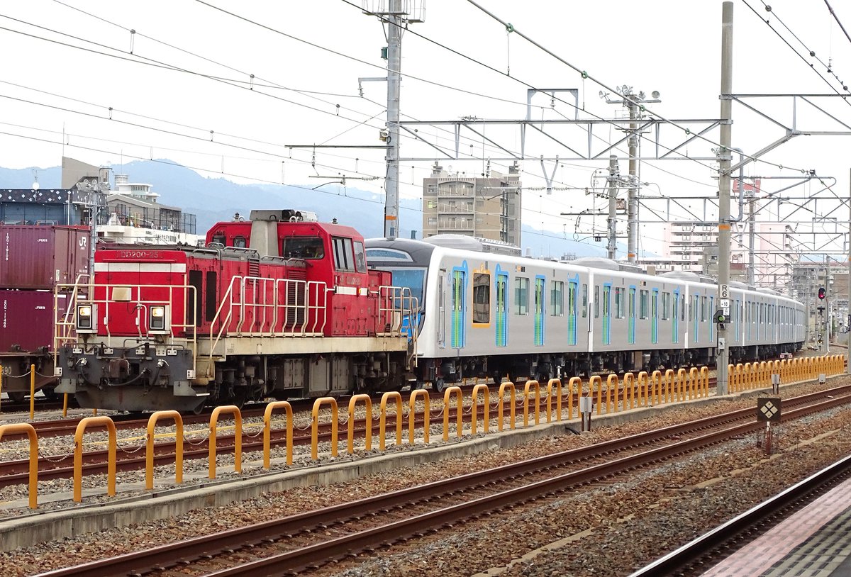 西武40000系48156Fの8両は、本日川崎車両を出場して甲種輸送中。 本