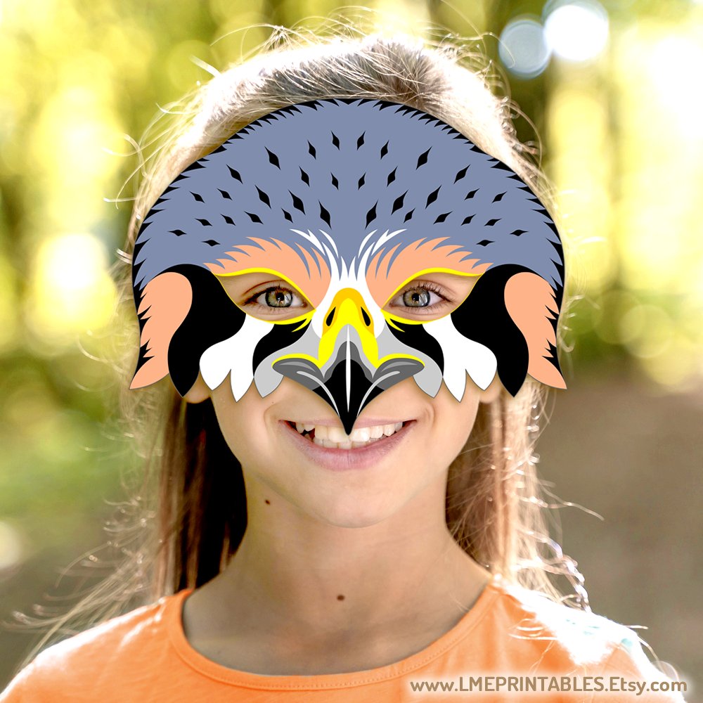 lmeprintables's tweet photo. American Kestrel Mask Printable Halloween Costume Animal Bird Prey Peregrine Falcon Hawk Golden Eagle School Party Favor Forest Kid Adult https://t.co/CzpH8MBc1J via @Etsy #americankestrelmask #halloweenmasks #animalmasks #birdmask #peregrinefalconmask #goldeneaglemask #halloween https://t.co/akfPBFSuyc