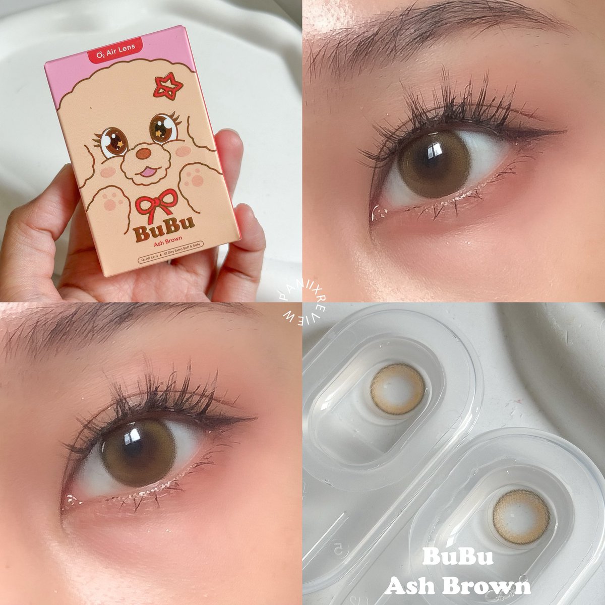 paniixreview's tweet photo. เลนส์น้ำตาลลาเต้ = สวยละมุน ถูกต้องที่สุด ☕️👀✨ น้องคนนี้ #Sisselens BuBu Ash Brown ใส่แล้วตาหวานใสปิ๊ง เหมาะใส่ทุกวันเป็น everyday look ตัดขอบบางมากๆ เพิ่มมิติให้ดวงตาสุดๆ ตาซอฟท์ตาหวานมาก ชอบสีนี้ 🤎 #misslens #O2airlens #คอนแทคเลนส์เกาหลี #MGKOC https://t.co/gYslXH58Aw