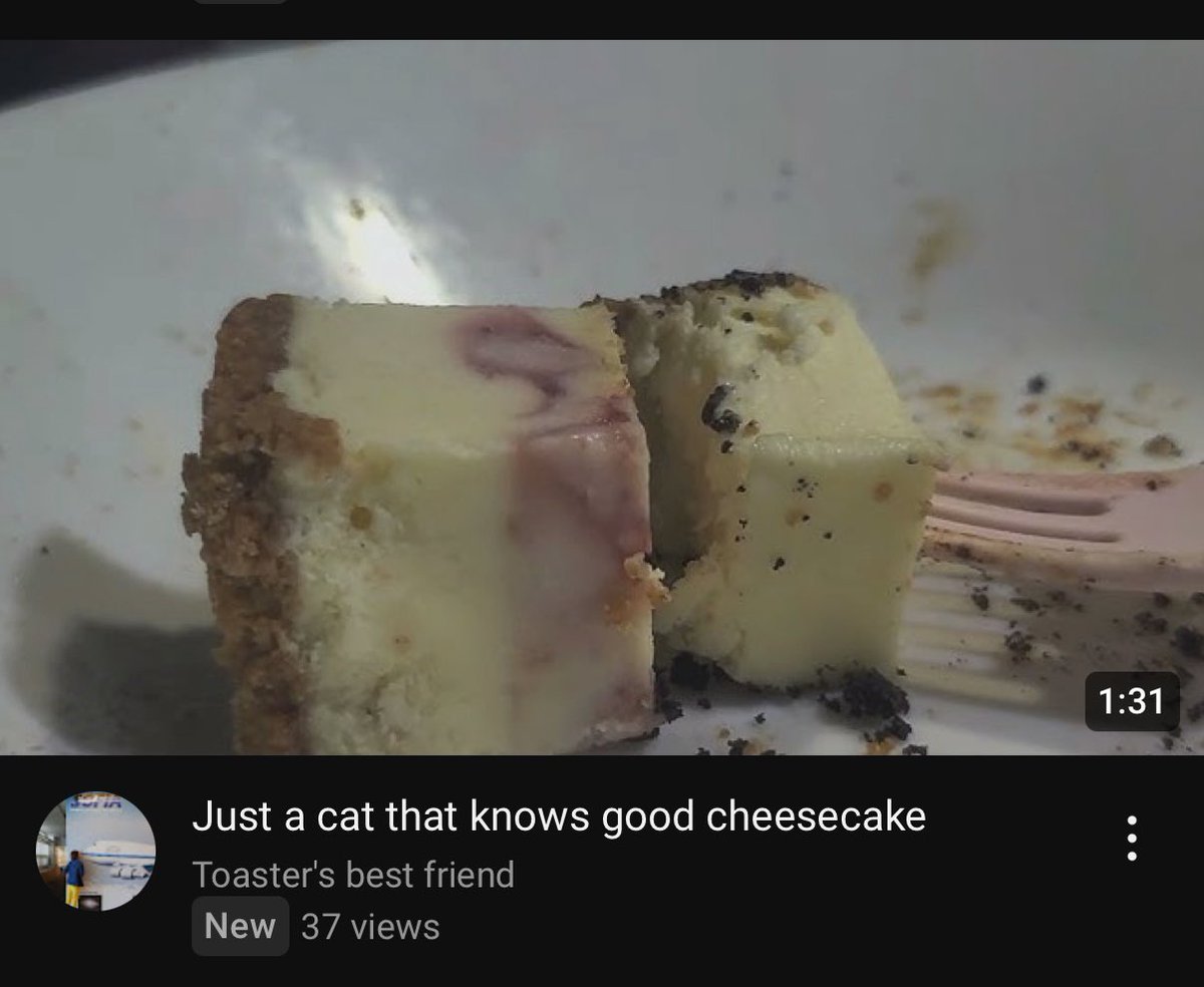 tupperwario's tweet photo. My YT recommendations have been getting strangely niche https://t.co/yAySif9gSt