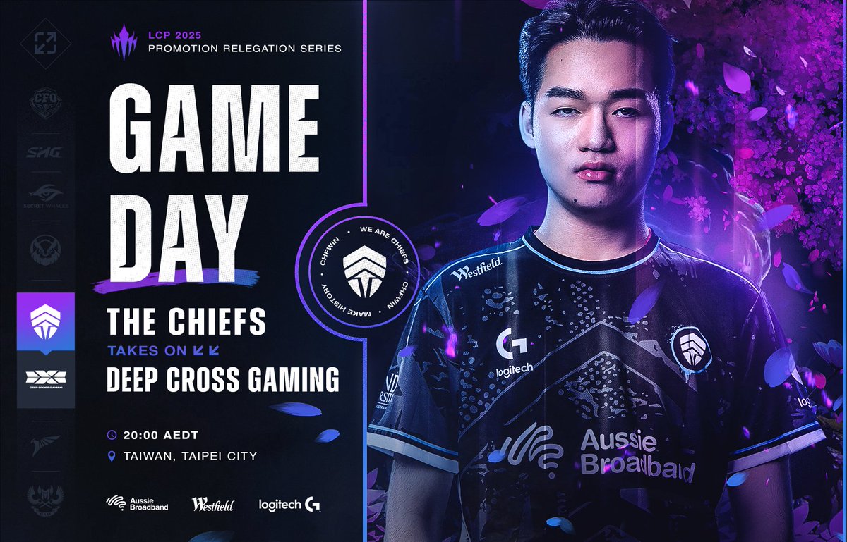 ChiefsESC's tweet image. Tonight we take on Deep Cross Gaming to defend our place in the LCP!    

ヽʕ •ᴥ•ʔﾉ Raise your koalas ヽʕ •ᴥ•ʔﾉ Oceania, this is Do or DIE!    

🕣8:30 AEDT  
📺Twitch TV ➡️ lolpacificen  

#WeAreChiefs🛡️ | #CHFWIN🛡️ |  #LoLPacific