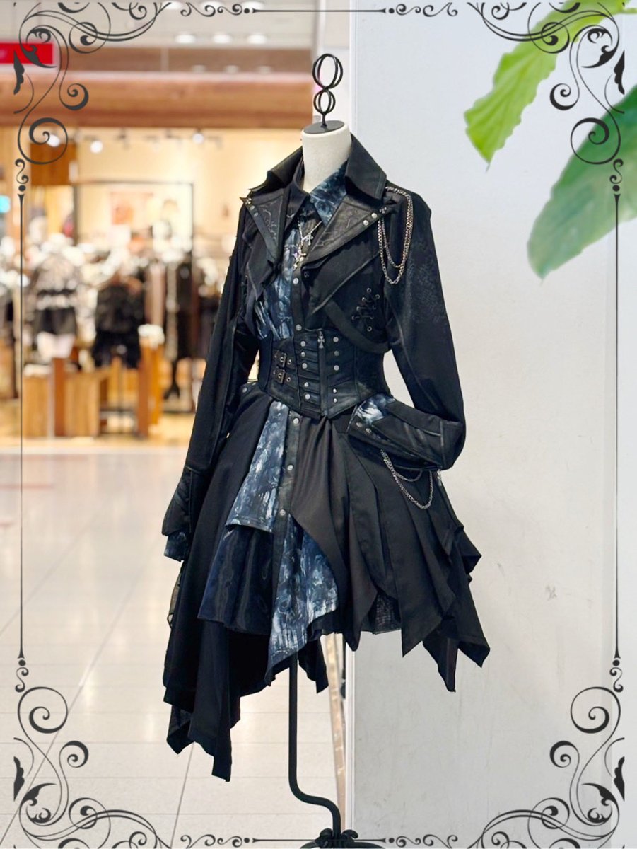【明日まで値下げ中】OZZ ONESTE ５点セット　ゴスロリ　パンク　蜘蛛の巣 𝐎𝐳𝐳 𝐎𝐧𝐞𝐬𝐭𝐞 ☨🤍☨ファミリ かしわ𝟚F