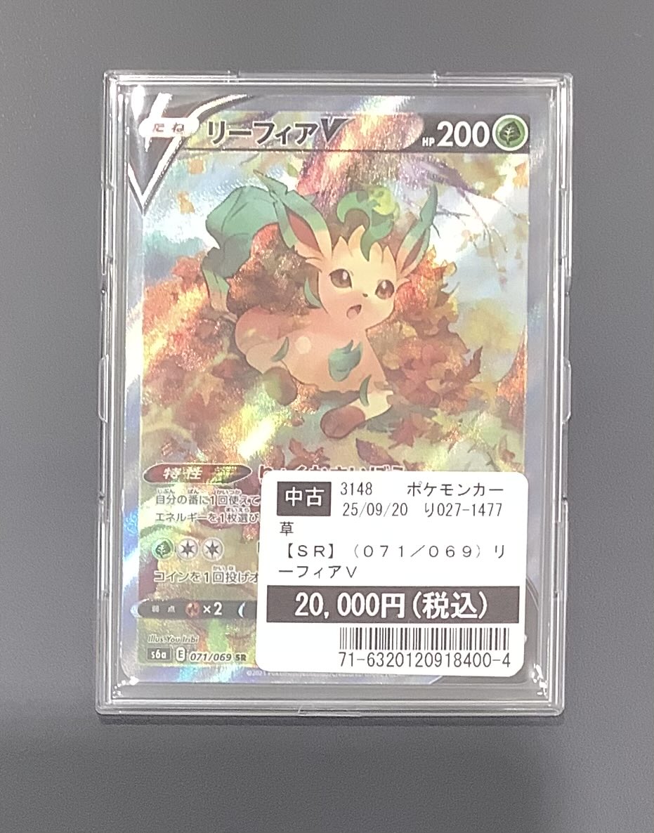 リーフィアV SR 027/069 リーフィアV SR 071/069の通販 にんじん（1934567289） | magi